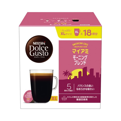 ドルチェグスト　マイアミ　モーニングブレンド１８Ｐ※