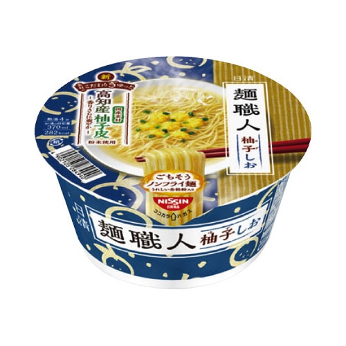 日清麺職人　柚子しお　１２個入※