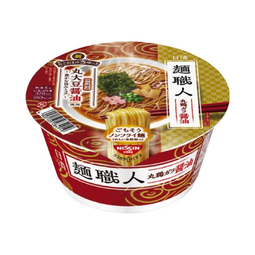 日清麺職人　醤油　１２個入※