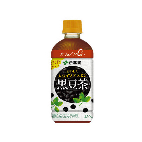 おいしく大豆イソフラボン黒豆茶　４５０ｍｌ　２４本※