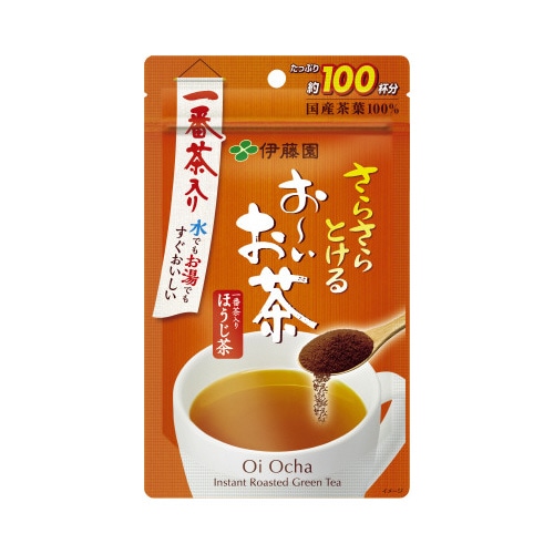 おーいお茶　さらさらほうじ茶　８０ｇ×６※
