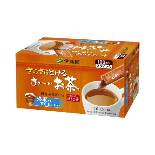 おーいお茶　さらさらほうじ茶スティック　３００本※