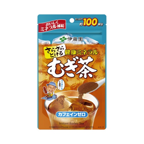 さらさら健康ミネラルむぎ茶　８０ｇ×６※