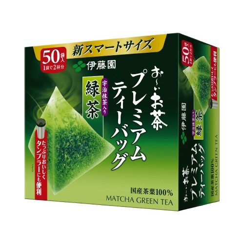 プレミアムティーバッグ　抹茶入り緑茶　５０袋×１０※