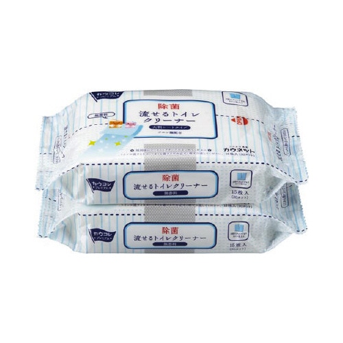 流せるトイレクリーナー大判　無香料　２個入×２０