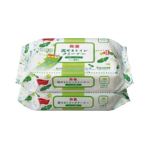 流せるトイレクリーナー大判　ミント　２個入×２０