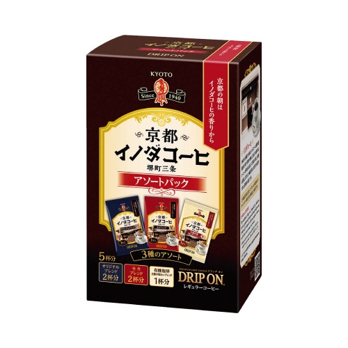 ドリップオン京都イノダコーヒ　アソート５Ｐ×５※