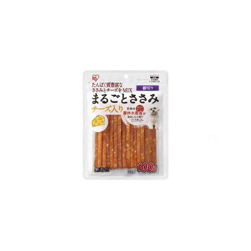 まるごとささみジャーキー細切り　チーズ入り１００ｇ