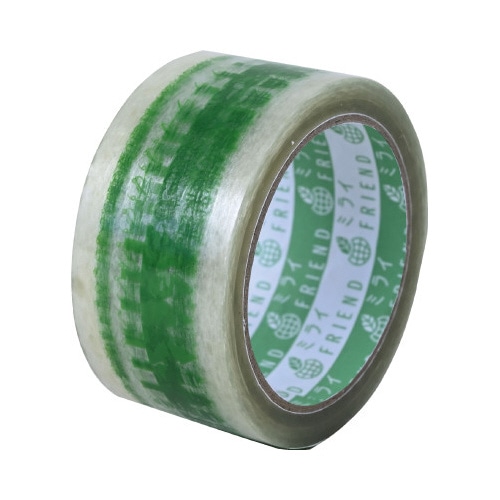 ミライＦＲＩＥＮＤ生分解梱包テープ４９ｍｍ×５０ｍ