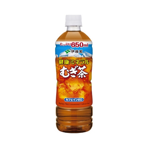健康ミネラルむぎ茶　６５０ｍｌ　４８本※