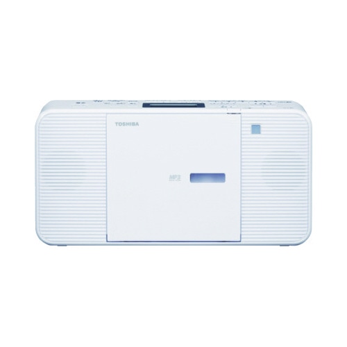 ＭＰ３再生可能ＣＤラジオ　ホワイト