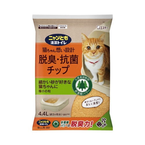 ニャンとも清潔トイレ　チップ　ＳＳ　４．４Ｌ×４