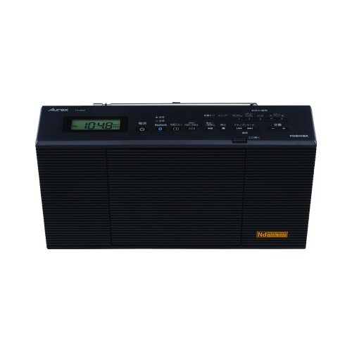 Ｂｌｕｅｔｏｏｔｈ送受信機能付ＣＤラジオ　ブラック