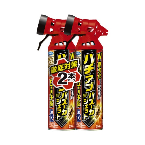 ハチ・アブバズーカジェット　２本パック×５