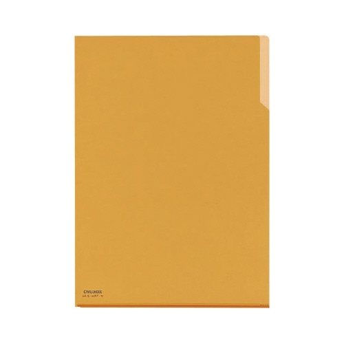 クリヤーホルダー１０　ＰＰ　Ａ４　黄