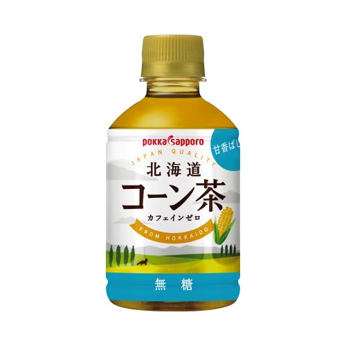 北海道コーン茶２７５ｍｌＰＥＴ　２４本※