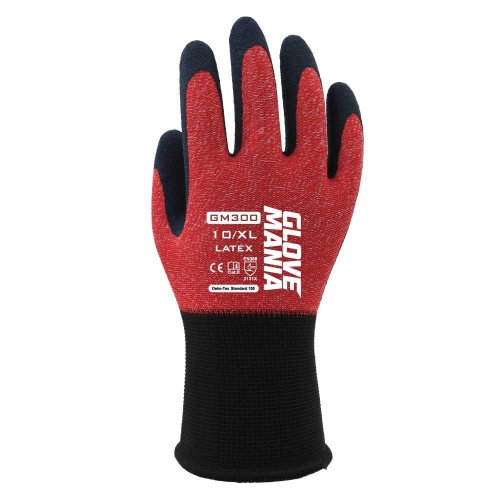 グローブマニアラテックスＧＭ３００ＲＤ　ＸＬ×１０