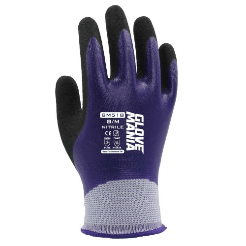 グローブマニアニトリル　ＧＭ５１８　Ｍ×１０