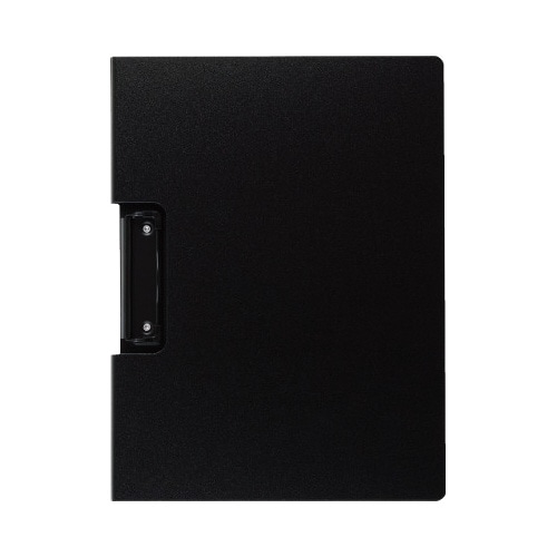 クリップファイル　Ａ４横　ブラック