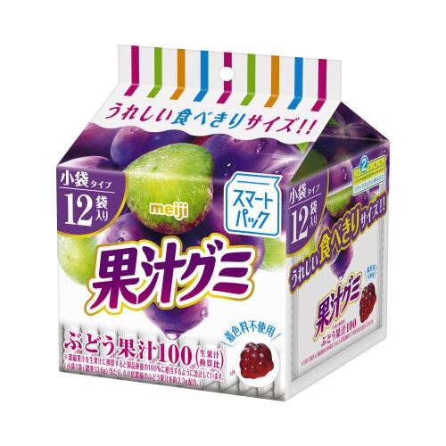 果汁グミスマートパックぶどう×１５※