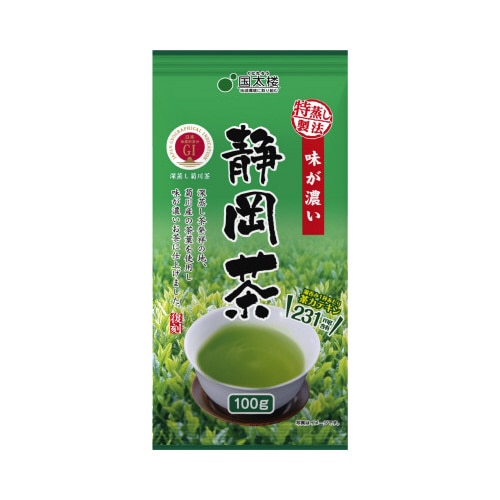 特蒸し茶味が濃い静岡茶　１００ｇ※
