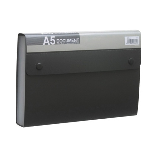 ドキュメントファイルエコノミーＡ５　１３Ｐ黒