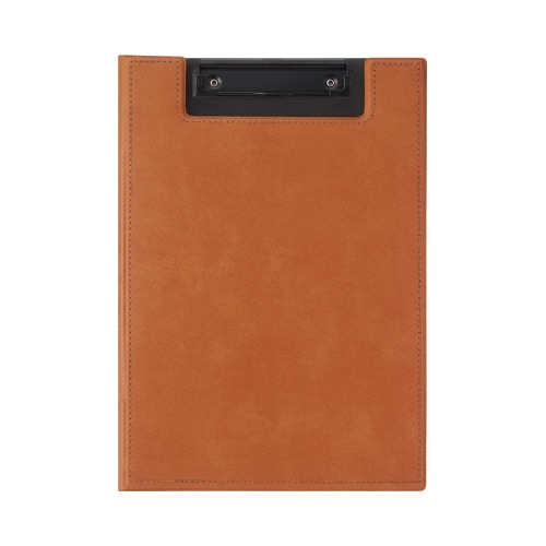 ビジネスクリップファイルＡ４　ブラウンｘ３