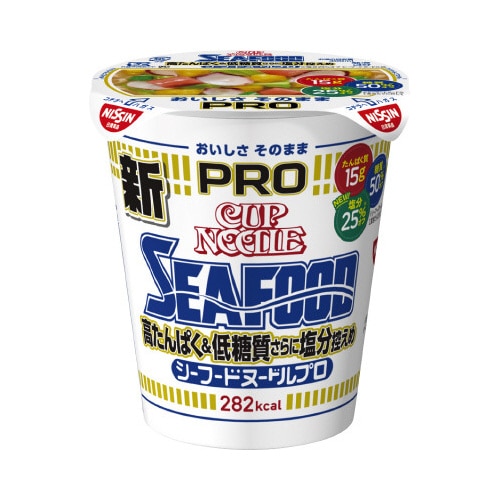カップヌードルＰＲＯ高たんぱく＆低糖質　シーフード※