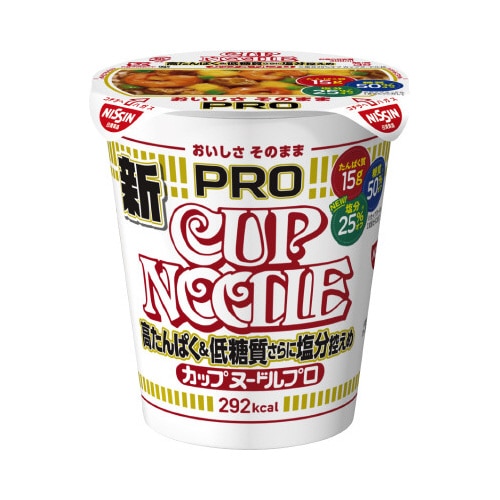 カップヌードルＰＲＯ　高たんぱく＆低糖質※