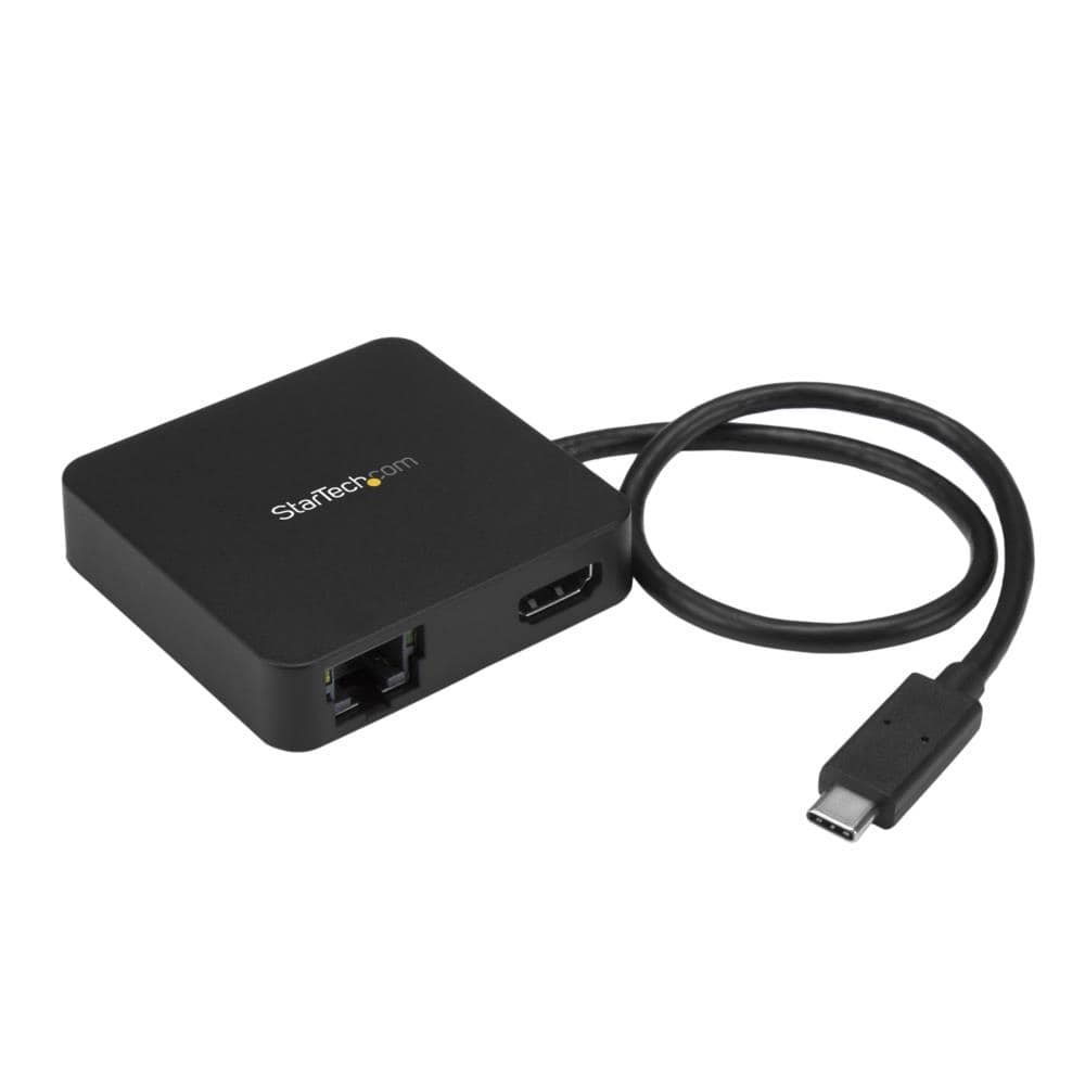 USB Type-C対応マルチポートアダプタ 1x 4K対応HDMI 1x ギガビットイーサネット(GbE) 1x USB-C 1x USB-A　保証期間： 3年間