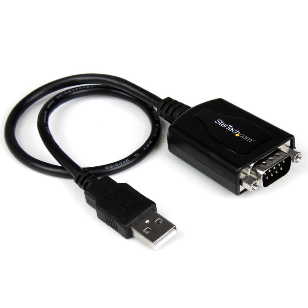 プロ仕様USB－RS232Cシリアル変換ケーブル　1x USB A オス－1x DB-9(D-Sub 9ピン) オス シリアルコンバータ/変換アダプタ　COMポート番号保持機能　保証期間： 2年間