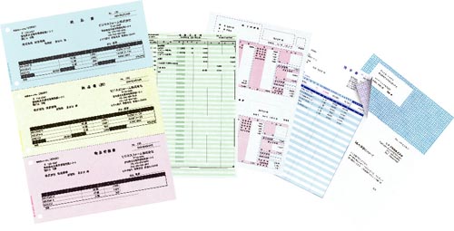 マルチプリンタ帳票Ａ４白紙３面６穴　１２００枚入
