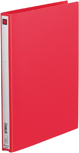 リングファイルエコノミーＡ４縦２７ｍｍ赤　１０冊