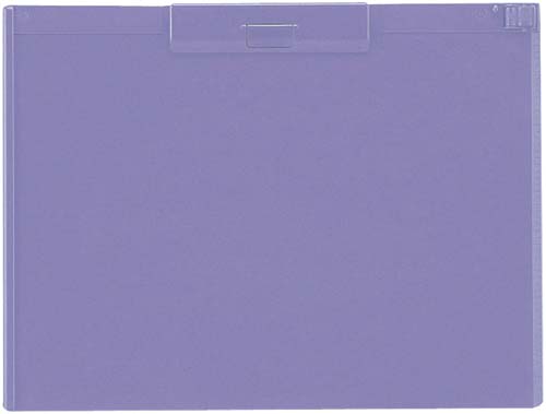 クリップボード　Ｂ４横　ブルーバイオレット