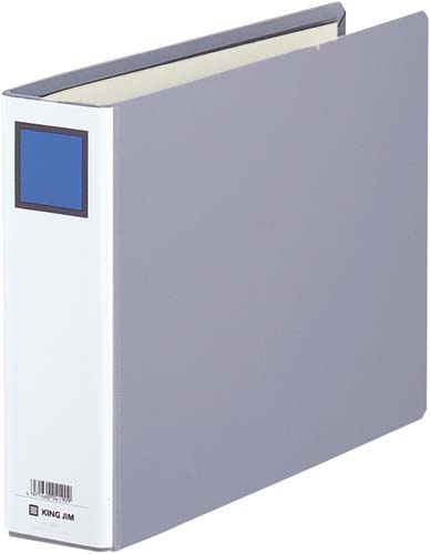 キングファイルＧ灰Ａ４横　背幅６６ｍｍ　１０冊