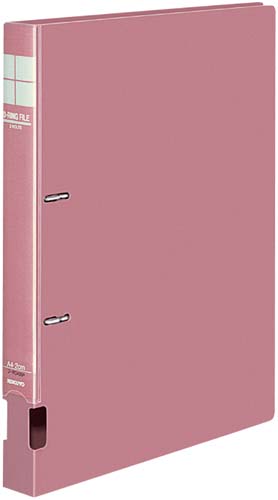 ＤリングファイルＰＰ　桃Ａ４縦背幅３４ｍｍ　１０冊