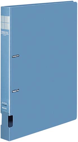ＤリングファイルＰＰ　青Ａ４縦背幅３４ｍｍ　５冊