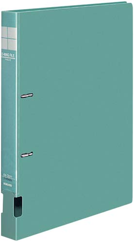 ＤリングファイルＰＰ　緑Ａ４縦背幅３４ｍｍ　１０冊