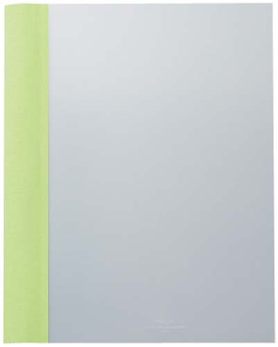 製本ファイル　Ａ４縦　黄緑　５冊