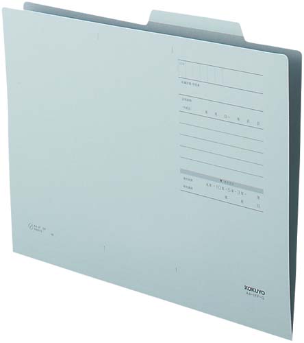 個別フォルダーＦタイプカラーＡ４　緑　１００枚