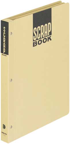 スクラップブックＤ　綴込式　Ｂ５縦台紙２８枚１０冊