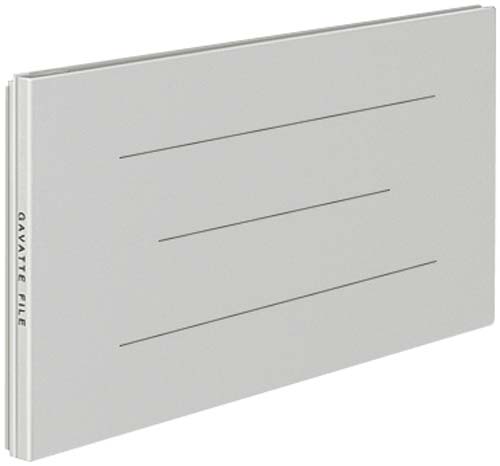 ガバットファイル　統一伝票用　灰　１０冊