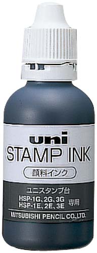 三菱　スタンプ台補充インク黒