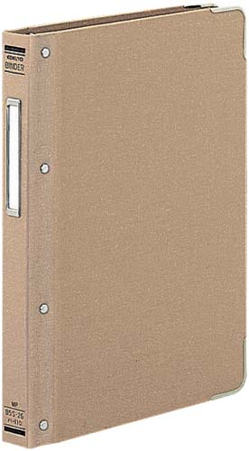 バインダーＭＰ　Ｂ５縦１００枚収容　総布貼　４冊