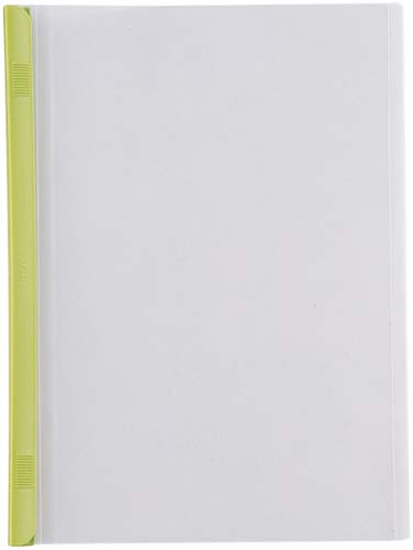 スライドバーファイルＡ４縦５０枚とじ　黄緑１０冊