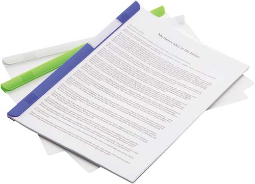 スライドバーファイルＡ４縦２０枚とじ　白１０冊