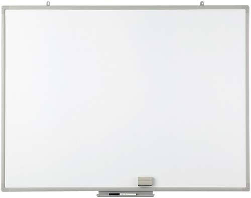 樹脂枠ホワイトボード　グレー枠９００×１２００ｍｍ