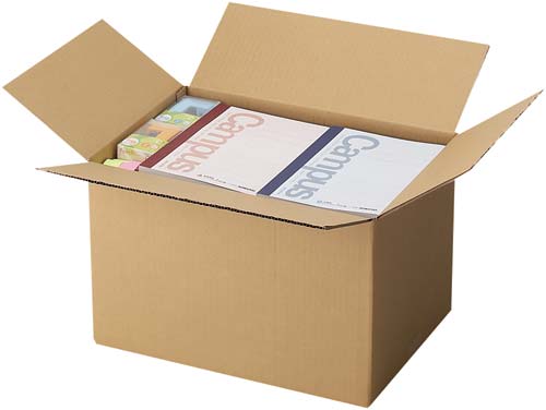 無地ダンボール　Ｎｏ．４－２（底面ＬＬ）　６０枚