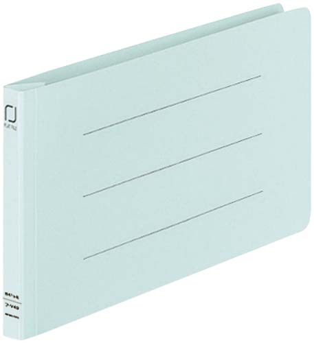 統一伝票用フラットファイルＢ４・１／３横　青１０冊