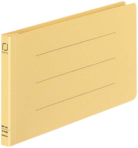 統一伝票用フラットファイルＢ４・１／３横　黄１０冊
